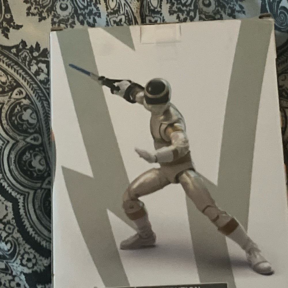Hasbro Power Rangers In Space Silver Ranger Figure - Picture 5 of 5
